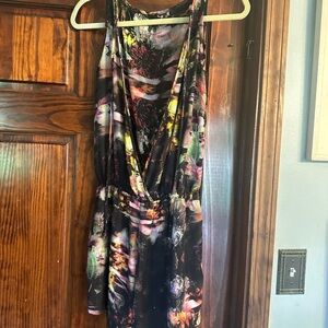 Elegant Multicolor Backless Romper